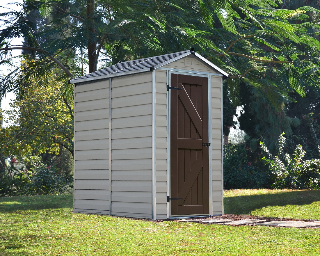 Palram - Canopia 4 x 6 Foot SkyLight Storage Shed