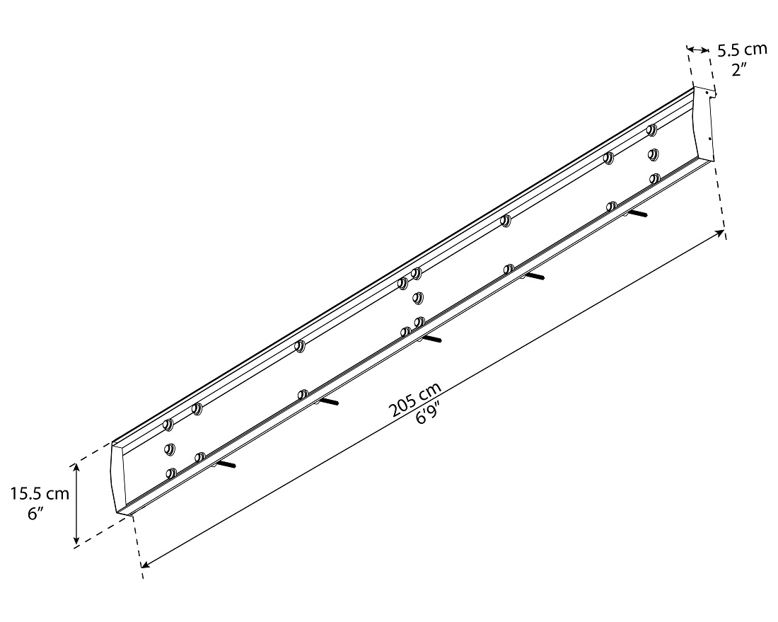 Palram - Canopia Siding Installation Kit for Nancy 2050 Awnings