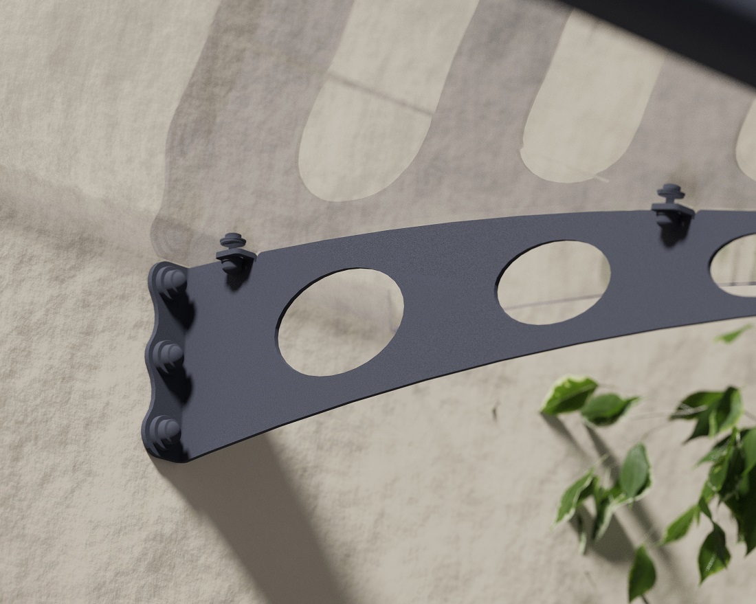 Palram - Canopia 4 x 3 Foot Garamond 1350 Awning