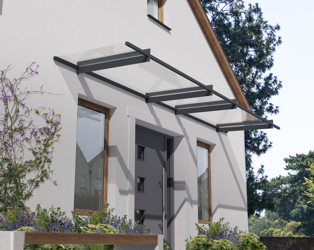 Palram - Canopia 3 x 14 Foot Nancy 4100 Awning