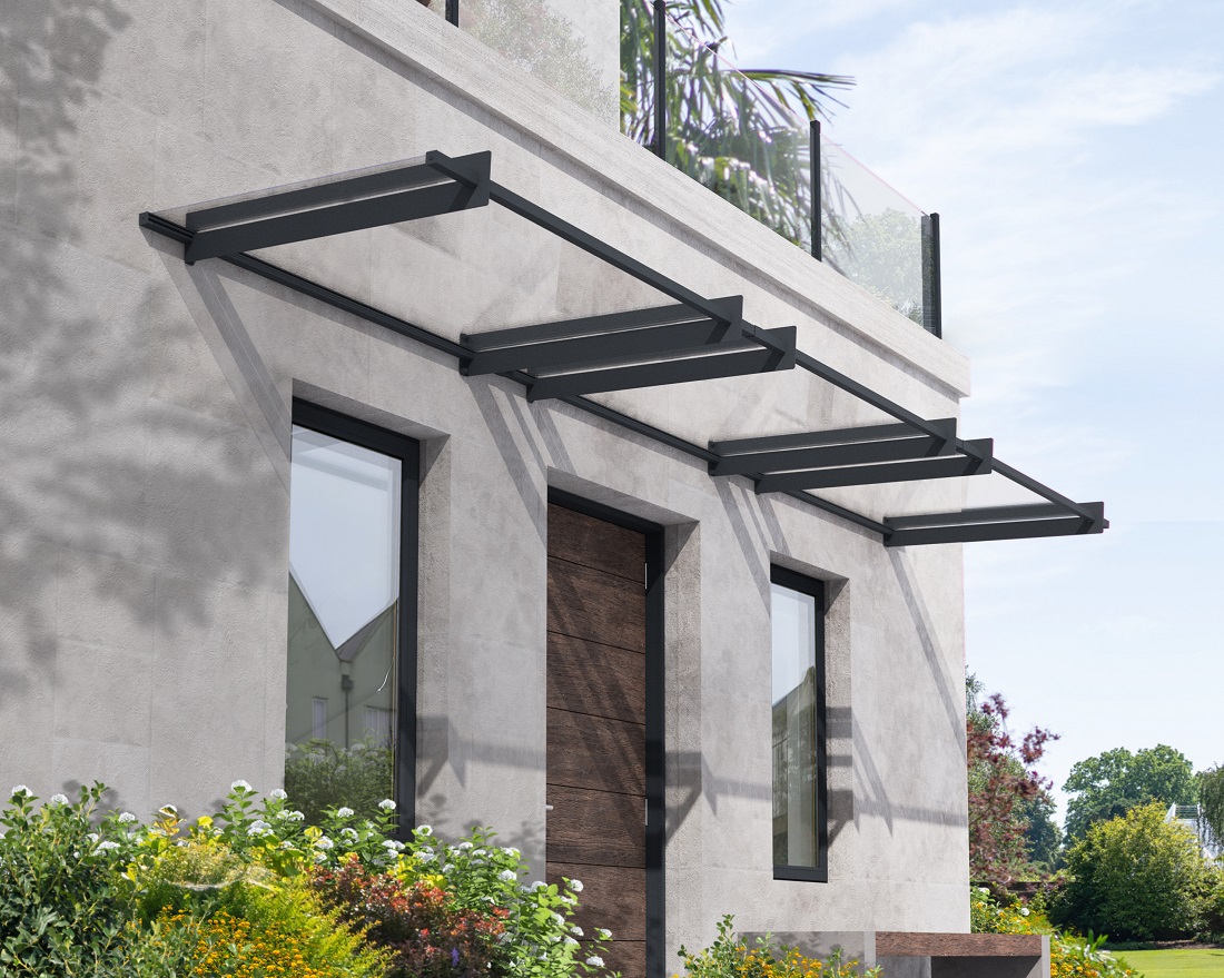 Palram - Canopia 3 x 15 Foot Nancy 4500 Awning