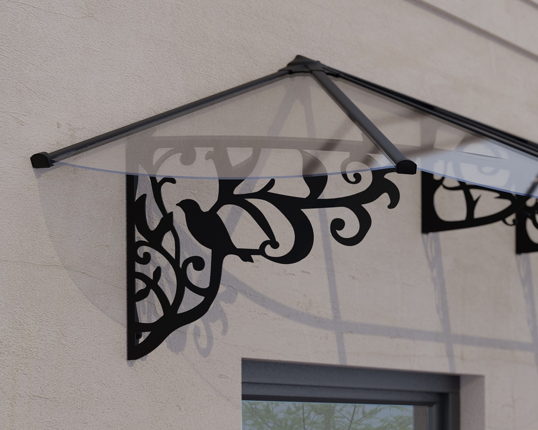 Palram - Canopia 9 x 3 Foot Lily 2642 Awning