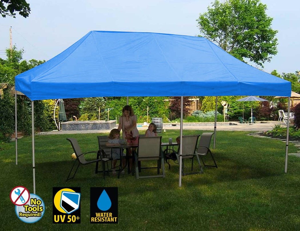 King Canopy Universal 10 x 20 Foot Polyester Replacement Cover for Instant Pop-Up Canopies