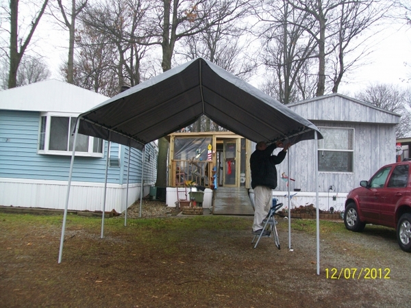 King Canopy 10 x 20 Universal Outdoor Canopy Shelter - Silver