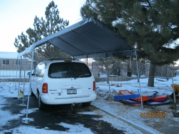 King Canopy 10 x 20 Universal Outdoor Canopy Shelter - Silver