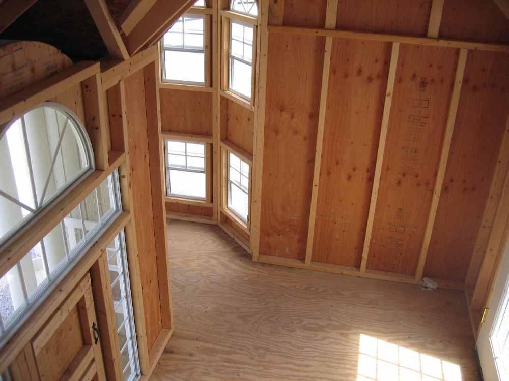 Little Cottage Co. 10 x 16 Grand Portico Mansion Panelized Kit