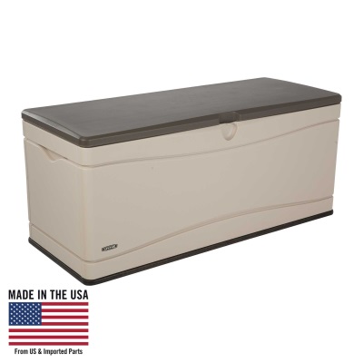 Lifetime Heavy-Duty Outdoor Storage Deck Box - 130 Gallon