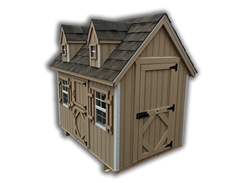 Little Cottage Co. 4 x 6 Cape Cod Playhouse Panelized Kit
