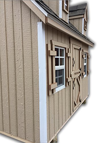 Little Cottage Co. 4 x 6 Cape Cod Playhouse Panelized Kit