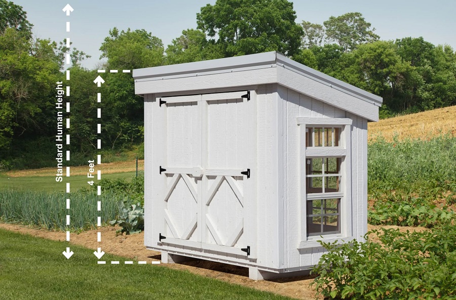 Little Cottage Co. Petite Greenhouse Panelized Kit
