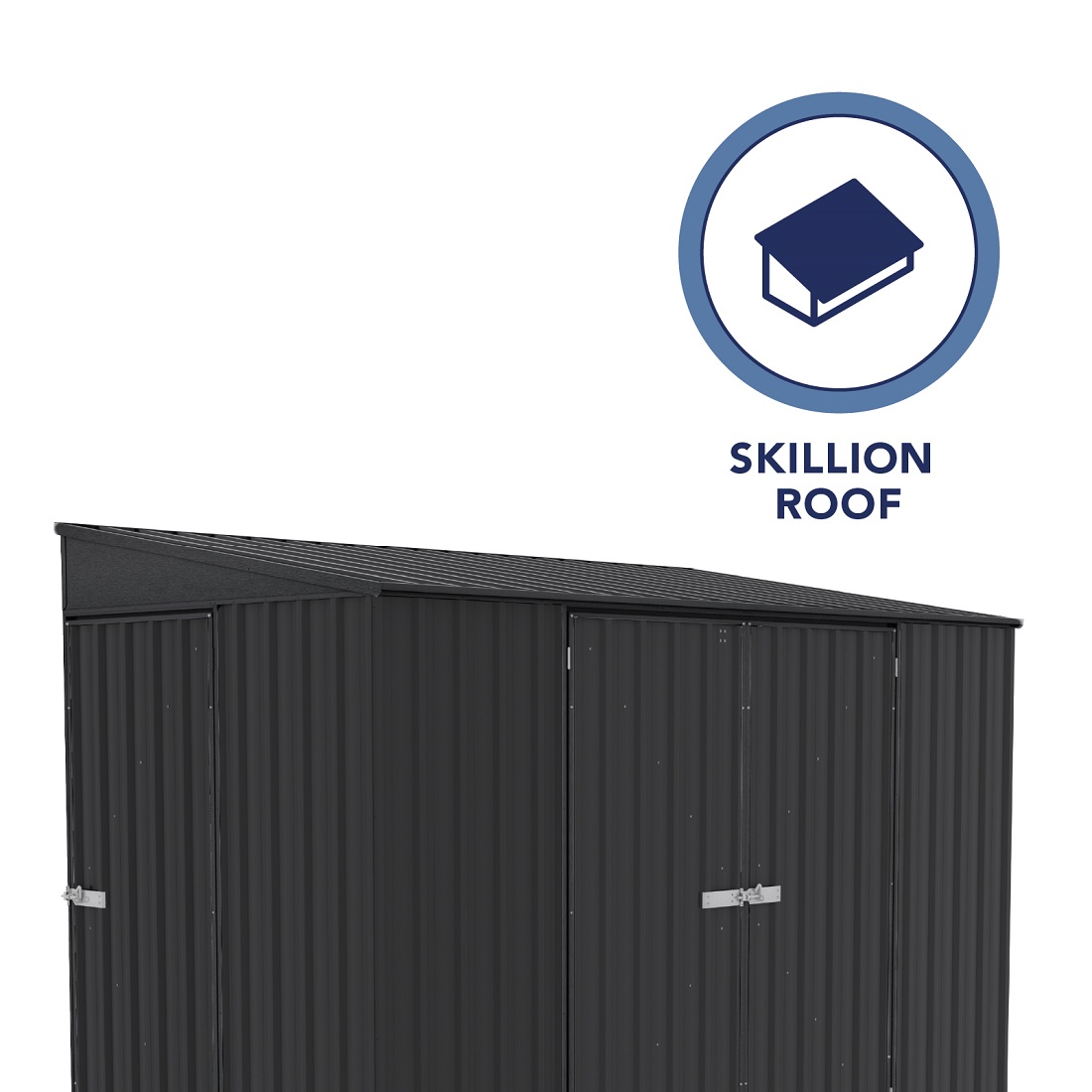 Absco 10 x 5 Foot Durango Metal Bike Shed