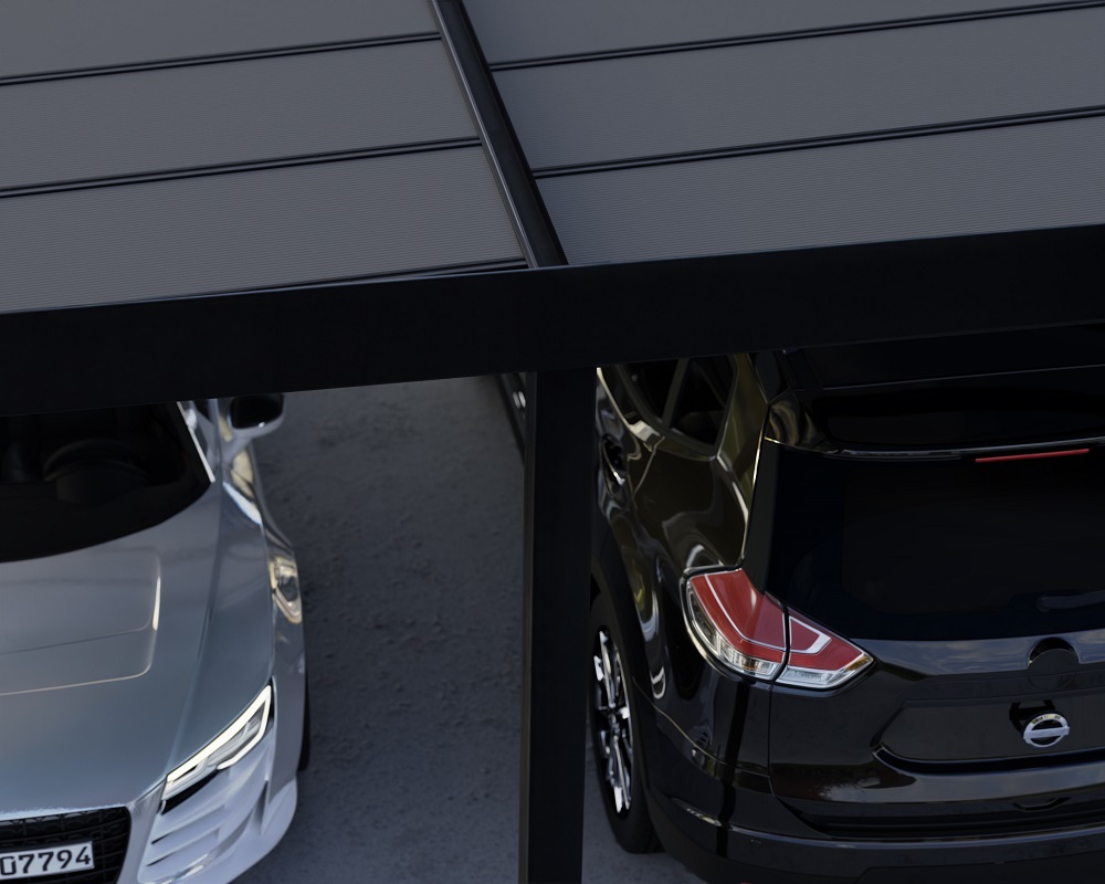 Palram-Canopia 40 x 20 Foot Oslo Carport