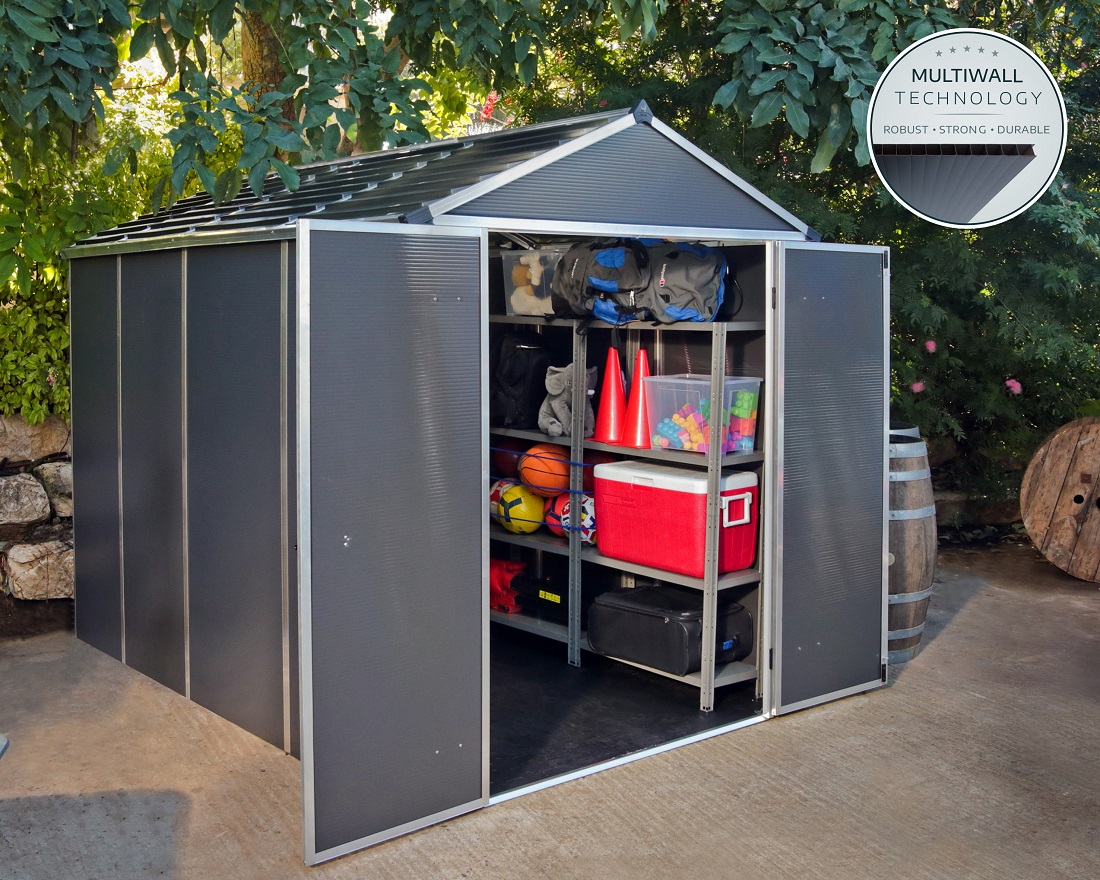 Palram - Canopia 6 x 10 Foot Rubicon Shed