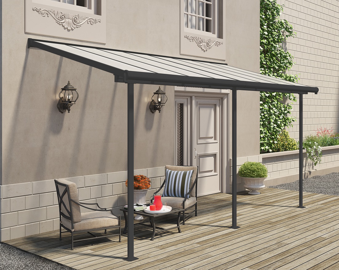 Palram - Canopia Sierra 8 x 15 Foot Patio Cover