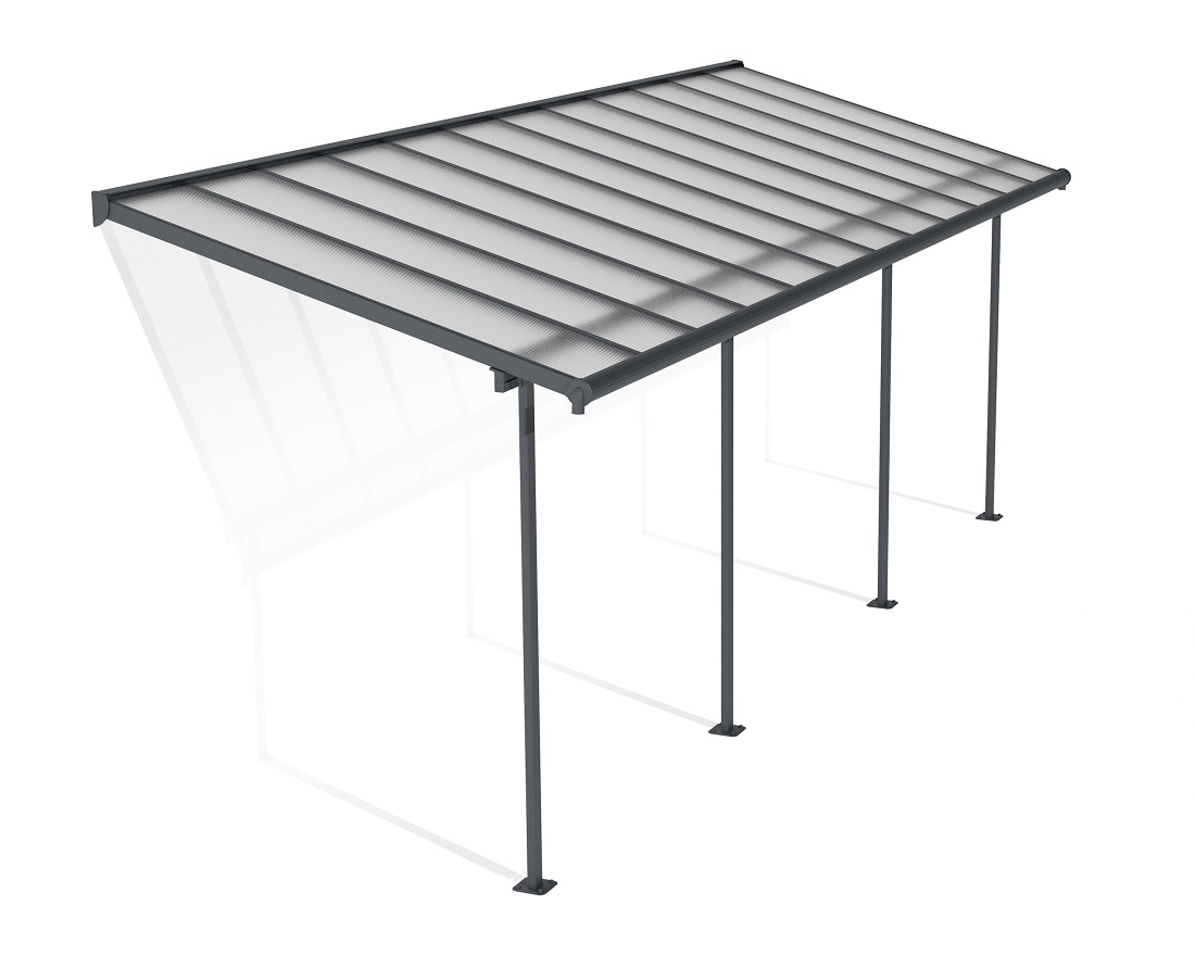 Palram - Canopia Sierra 8 x 22 Foot Patio Cover
