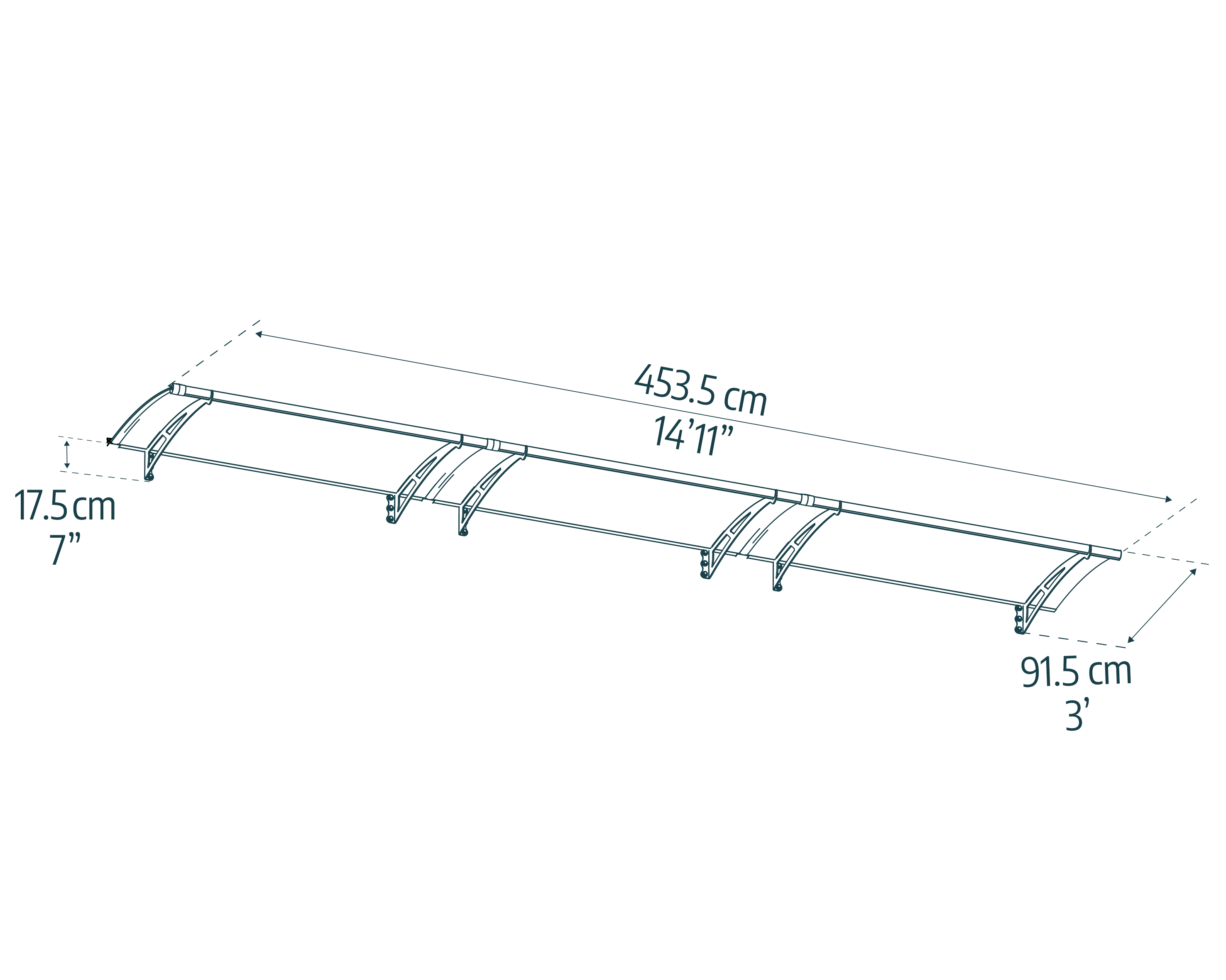 Palram - Canopia Aquila 4500 Awning