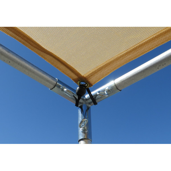 PTM 6 x 49 Foot Desert Polypropylene Mesh Fence - TMD58493S