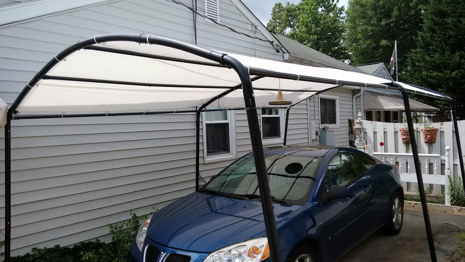 PTM Tarps Heavy Duty White Polyethylene Tarp - 20' x 40' - TW2040