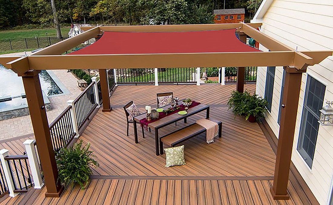 King Canopy 12 Foot Quadrilateral Sun Shade Sail