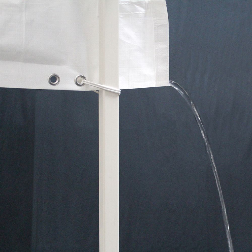 King Canopy 10 Foot Rain Gutter Connection for Instant Pop Up Tents and Canopies