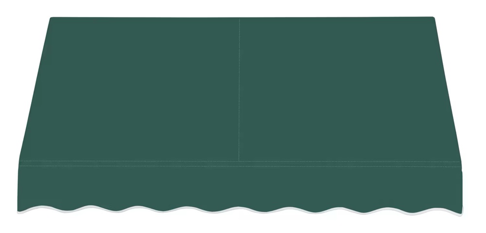 Awntech 6 Foot San Francisco Sloped Awning with Valance and Low Eave Options