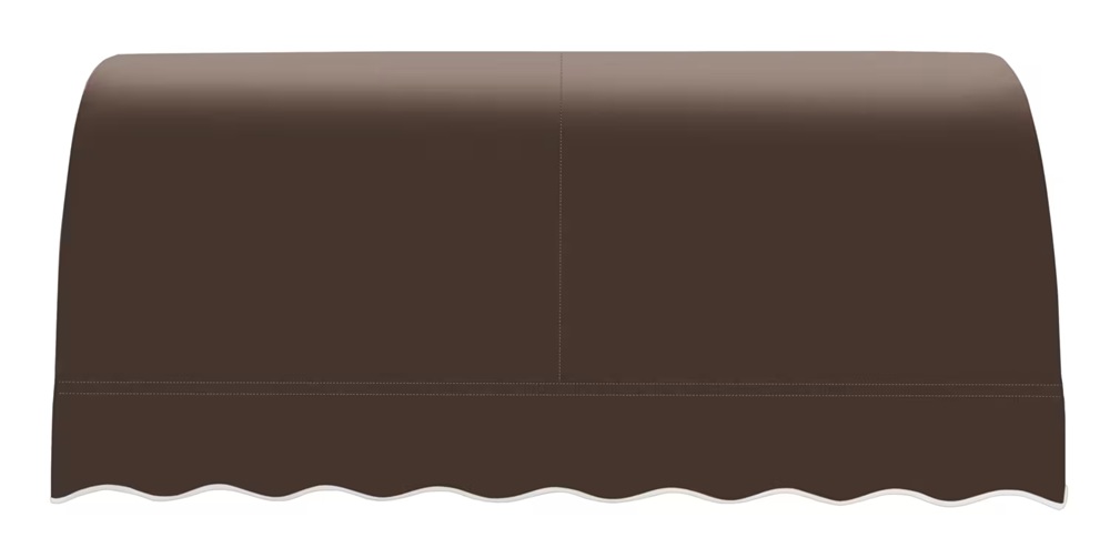 Awntech 4 Foot Savannah Waterfall Awning with Valance and Projection Options