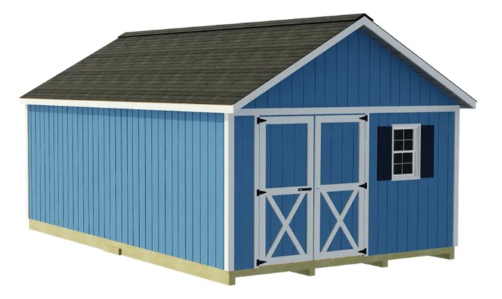 Best Barns 12 x 20 Foot Shedquarters Wood Shed