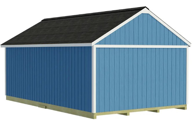 Best Barns 12 x 20 Foot Shedquarters Wood Shed