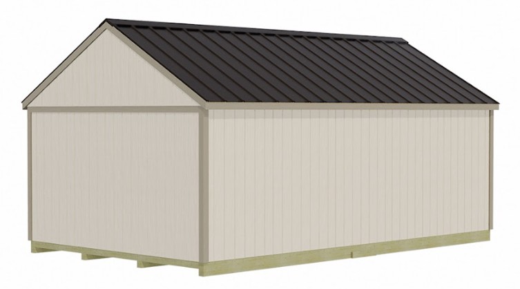 Best Barns 12 x 20 Foot Shedquarters Wood Shed with Walk In Door