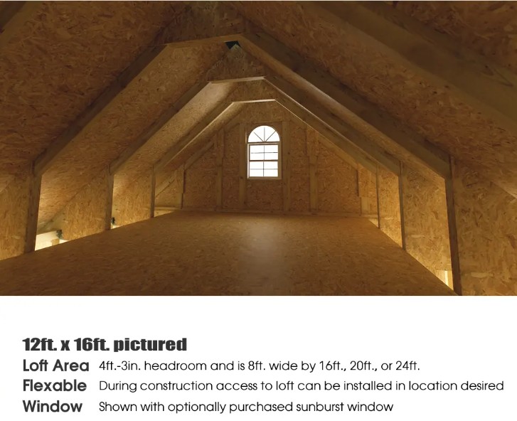 Best Barns 12 x 20 Foot Tailored Titan Tall Wooden Garage