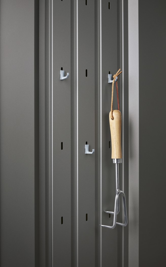 Biohort 4 x 6 Foot Dark Gray Romeo Storage Locker