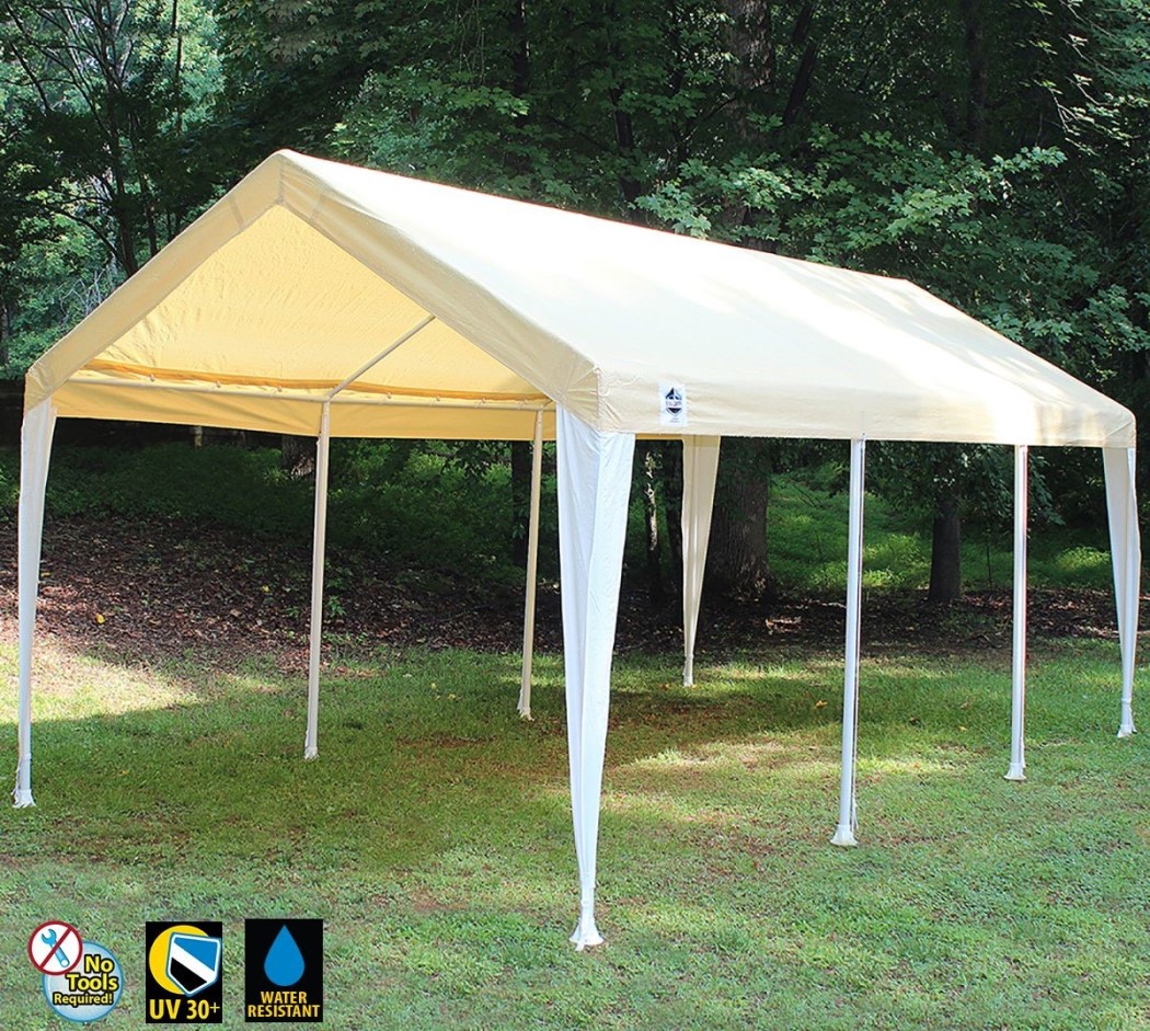 King Canopy 10 x 20 Foot Fitted Replacement Cover with Leg Skirts