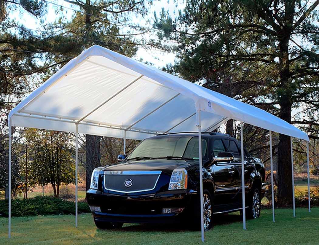 King Canopy 12 x 20 Foot White Replacement Drawstring Cover