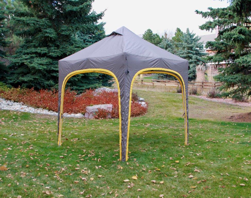 UnderCover Apex Camp Dome Modular Tent with 8' x 8' Instant Canopy