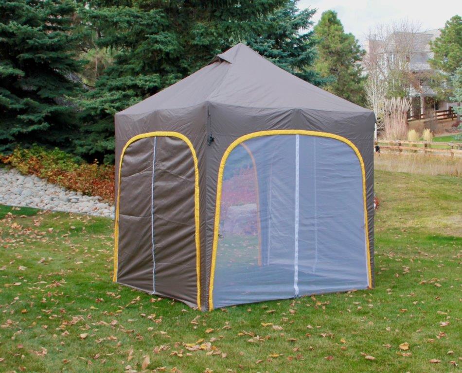 UnderCover Apex Camp Dome Modular Tent with 8' x 8' Instant Canopy