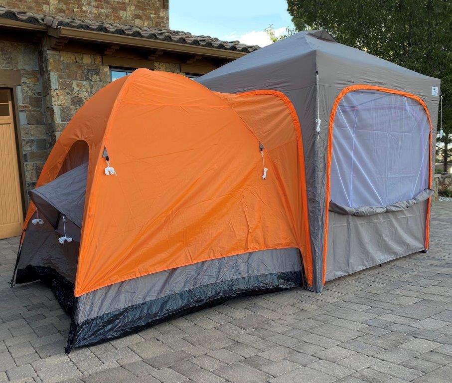UnderCover Apex Camp Dome Modular Tent with 8' x 8' Instant Canopy