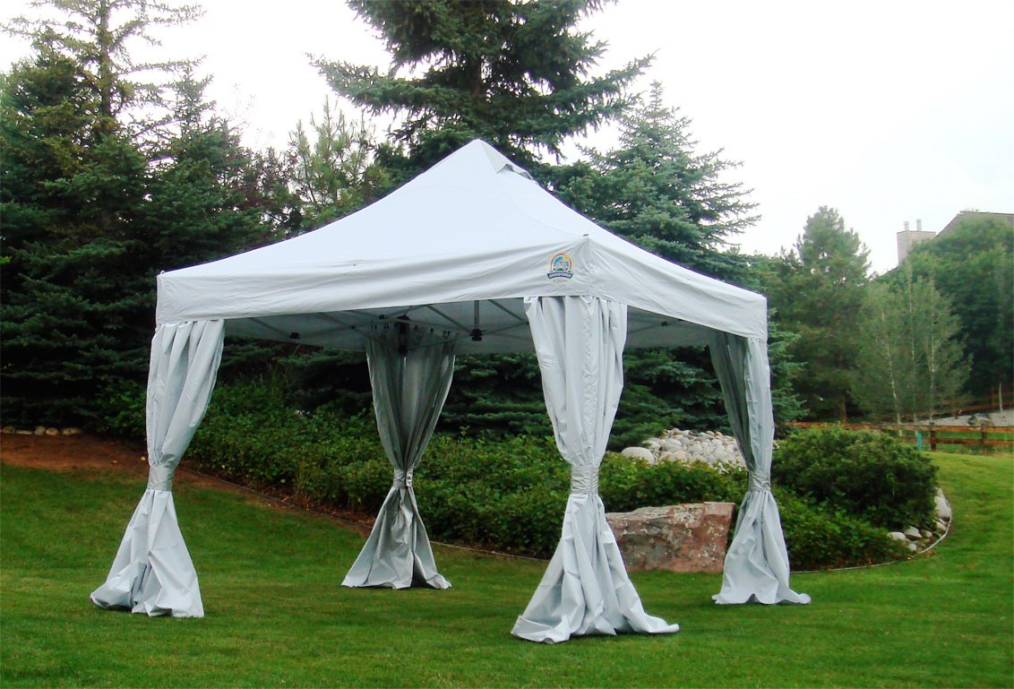 Undercover CRS Polyester Canopy Sidewall Enclosure Kit  - Set of Four Sidewalls