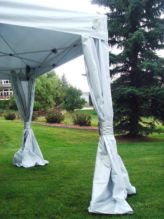 Undercover CRS Polyester Canopy Sidewall Enclosure Kit  - Set of Four Sidewalls