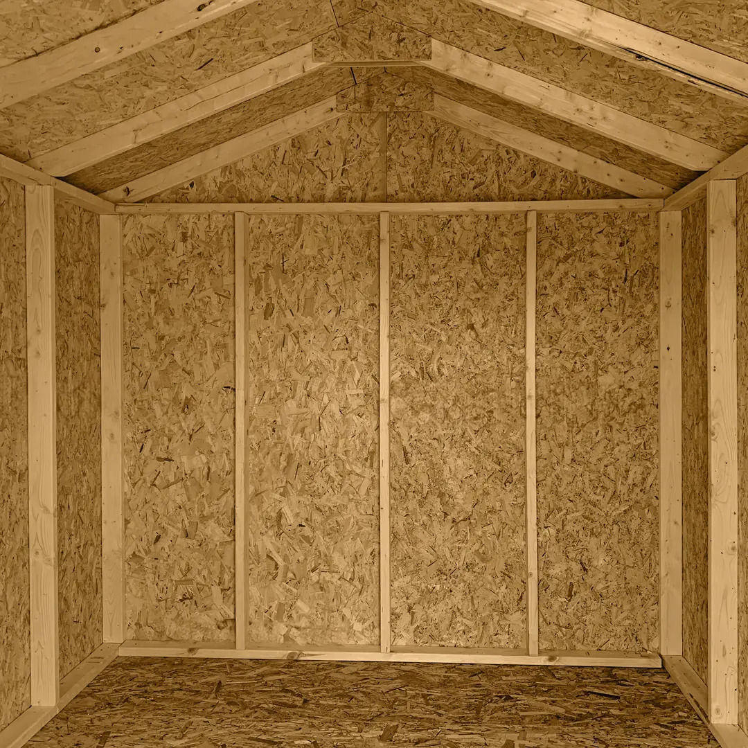 Little Cottage Co. 10 x 20 Foot Value Gable Shed with Floor - Precut Kit