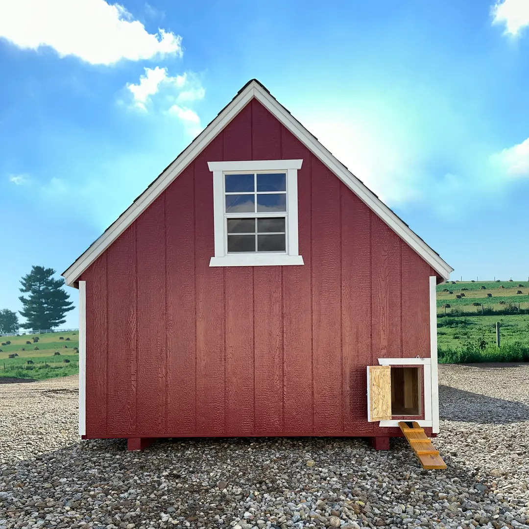Little Cottage Co 8 x 10 Foot Value A-Frame Chicken Coop