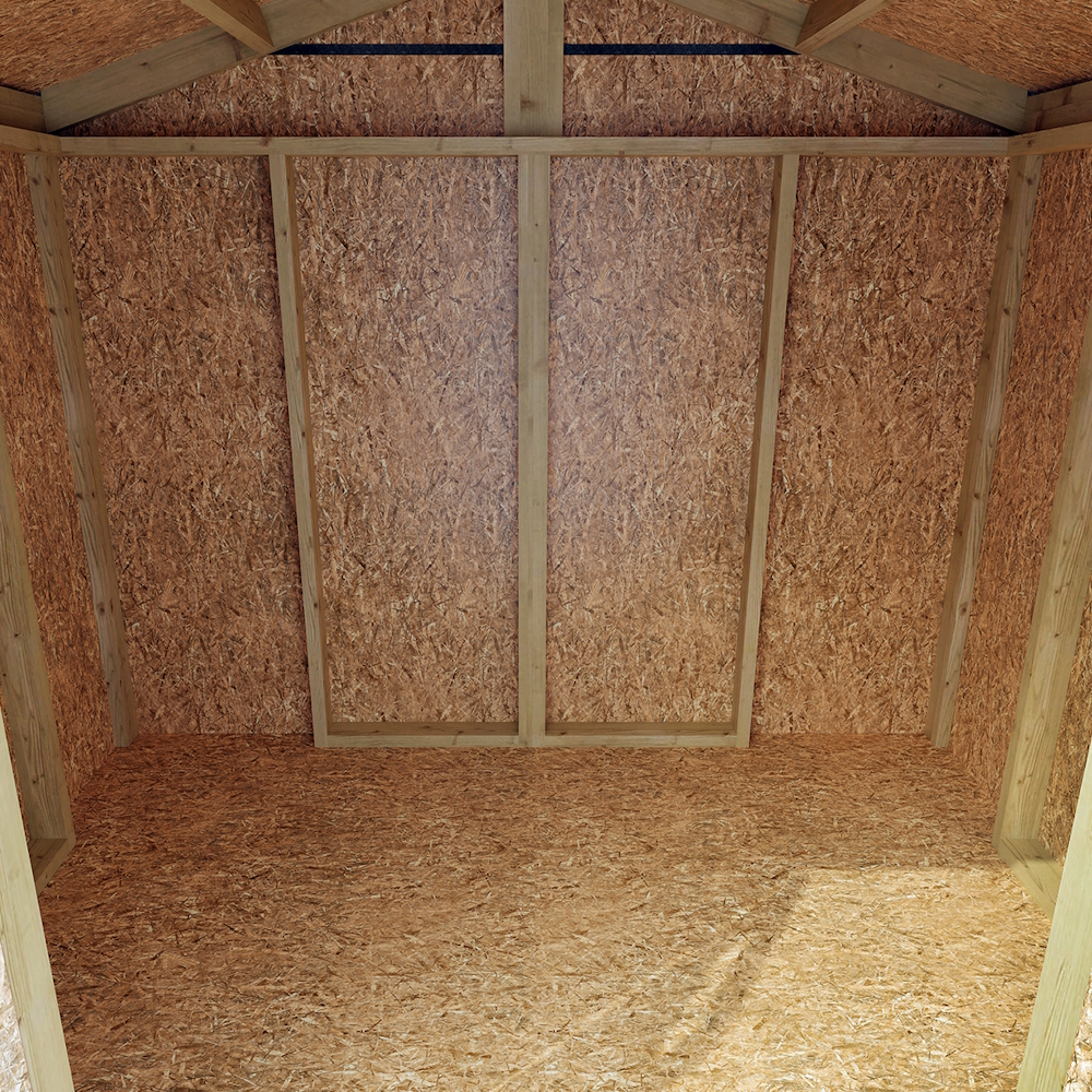 Best Barns 8 x 6 Foot RapidShed Wood Shed with Floor