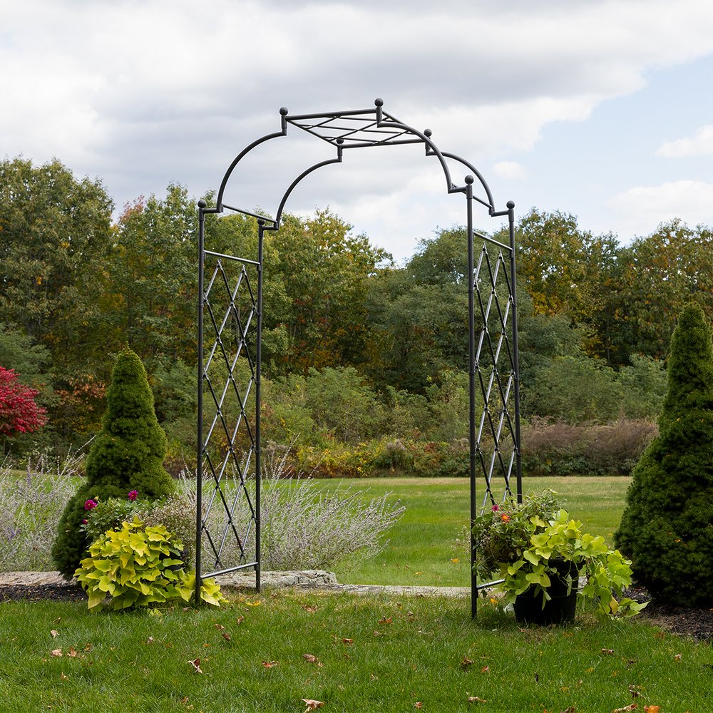 Achla 106 Inch Lattice Tunnel Arbor