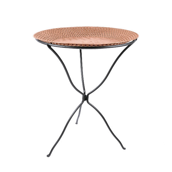Achla 24 Inch Classic II Hammered Copper Birdbath