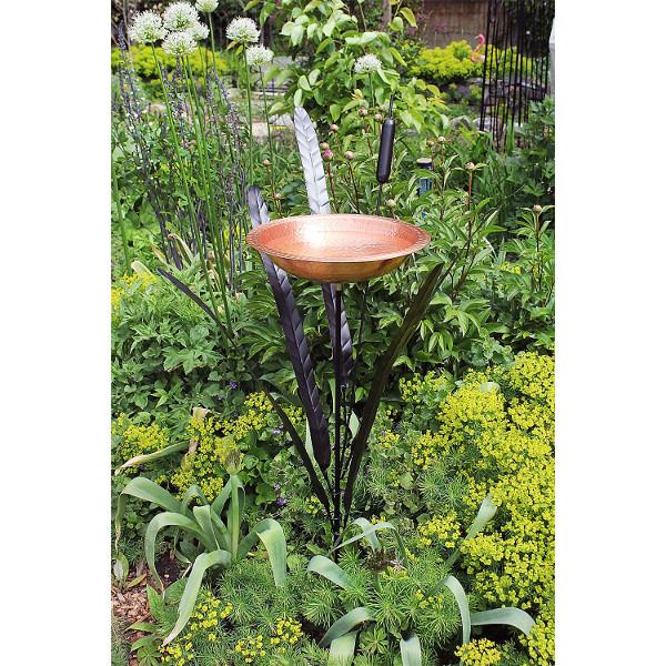 Achla 50 Inch Single Cattail Birdbath