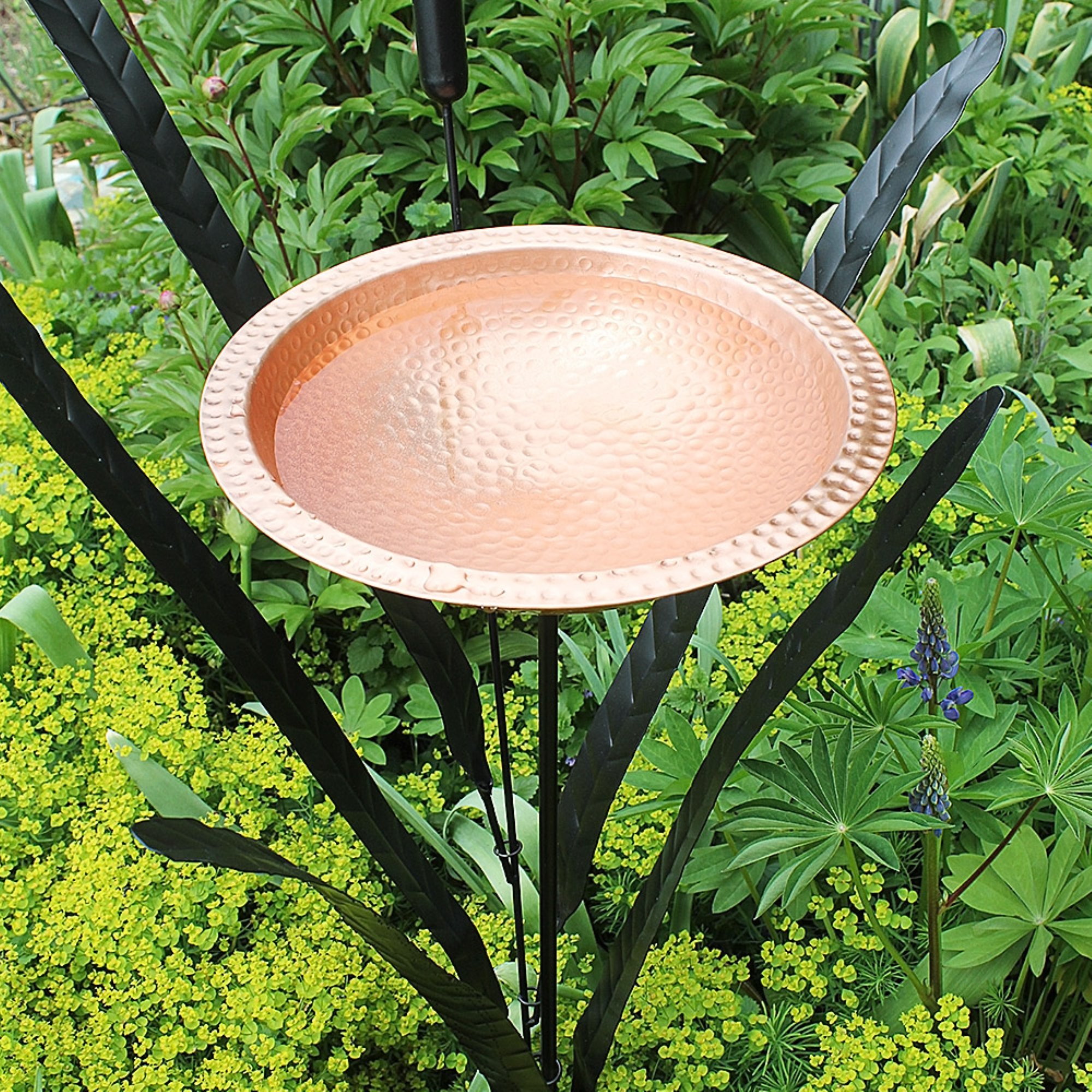 Achla 50 Inch Single Cattail Birdbath