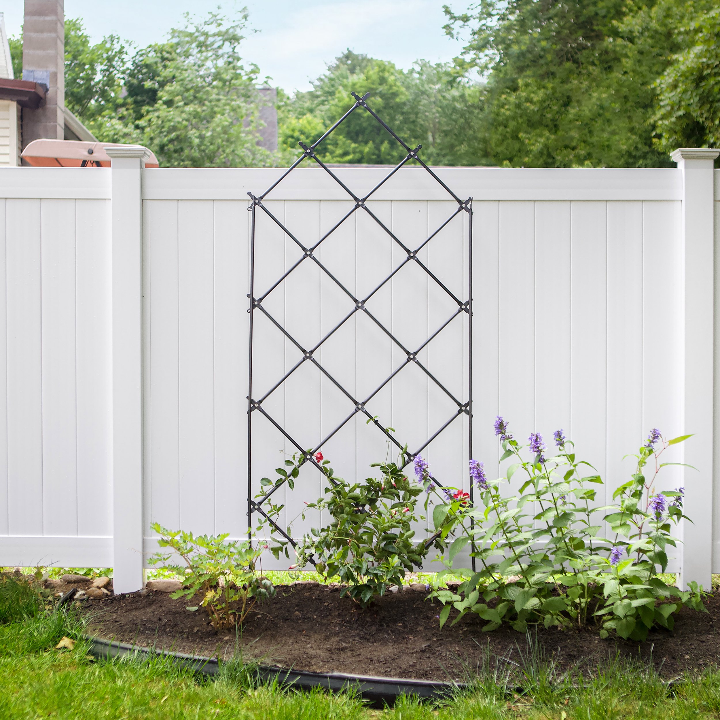 Achla 84 Inches Freestanding Lattice Trellis