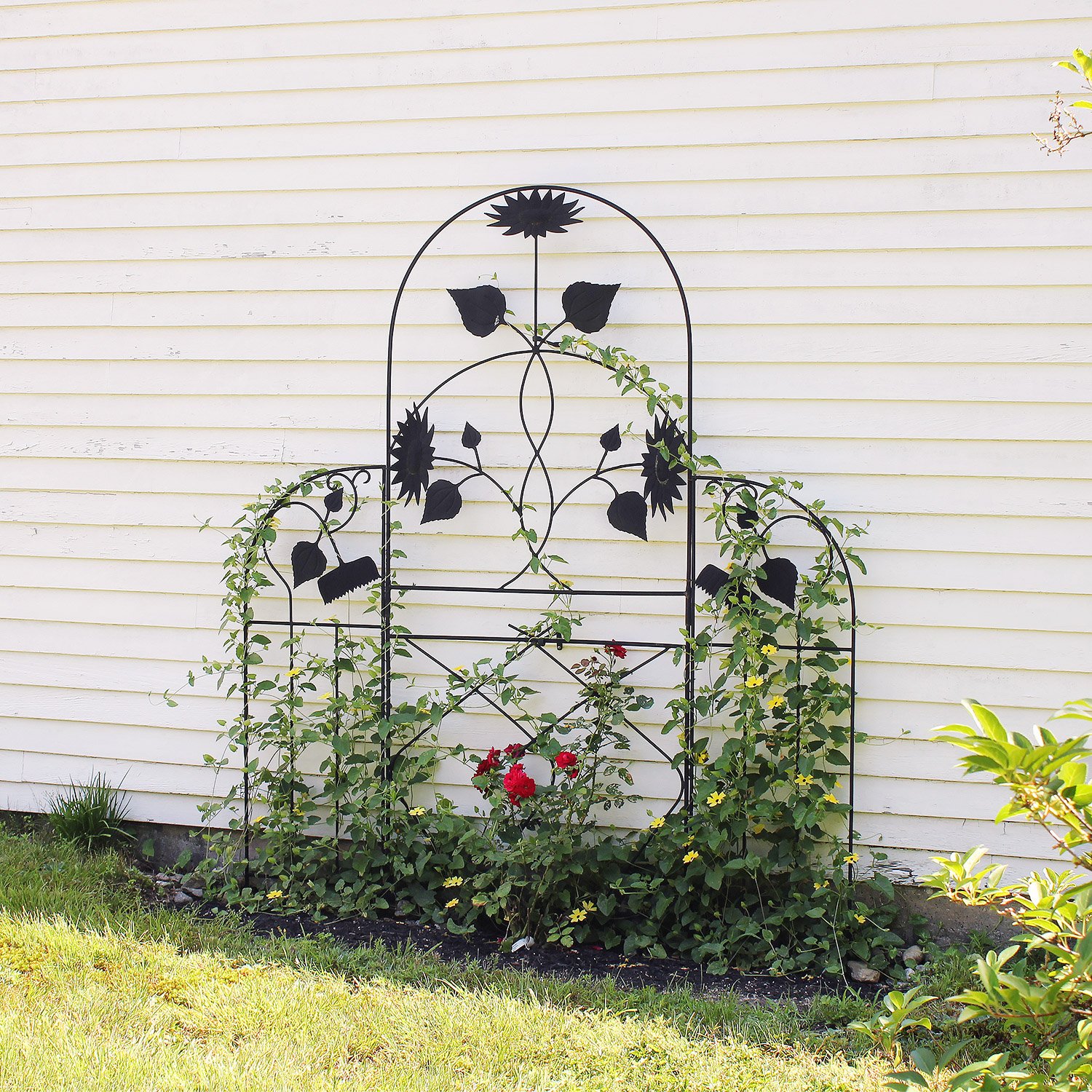 Achla 90 Inch Sunflower Trellis