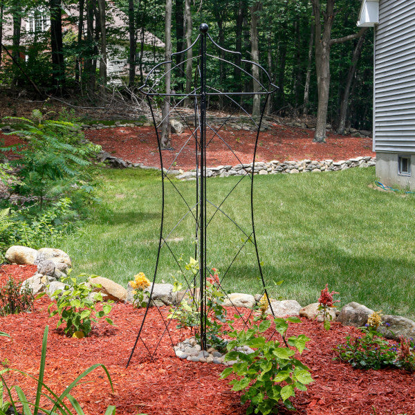 Achla 80 Inch Chess Queen Folding Trellis