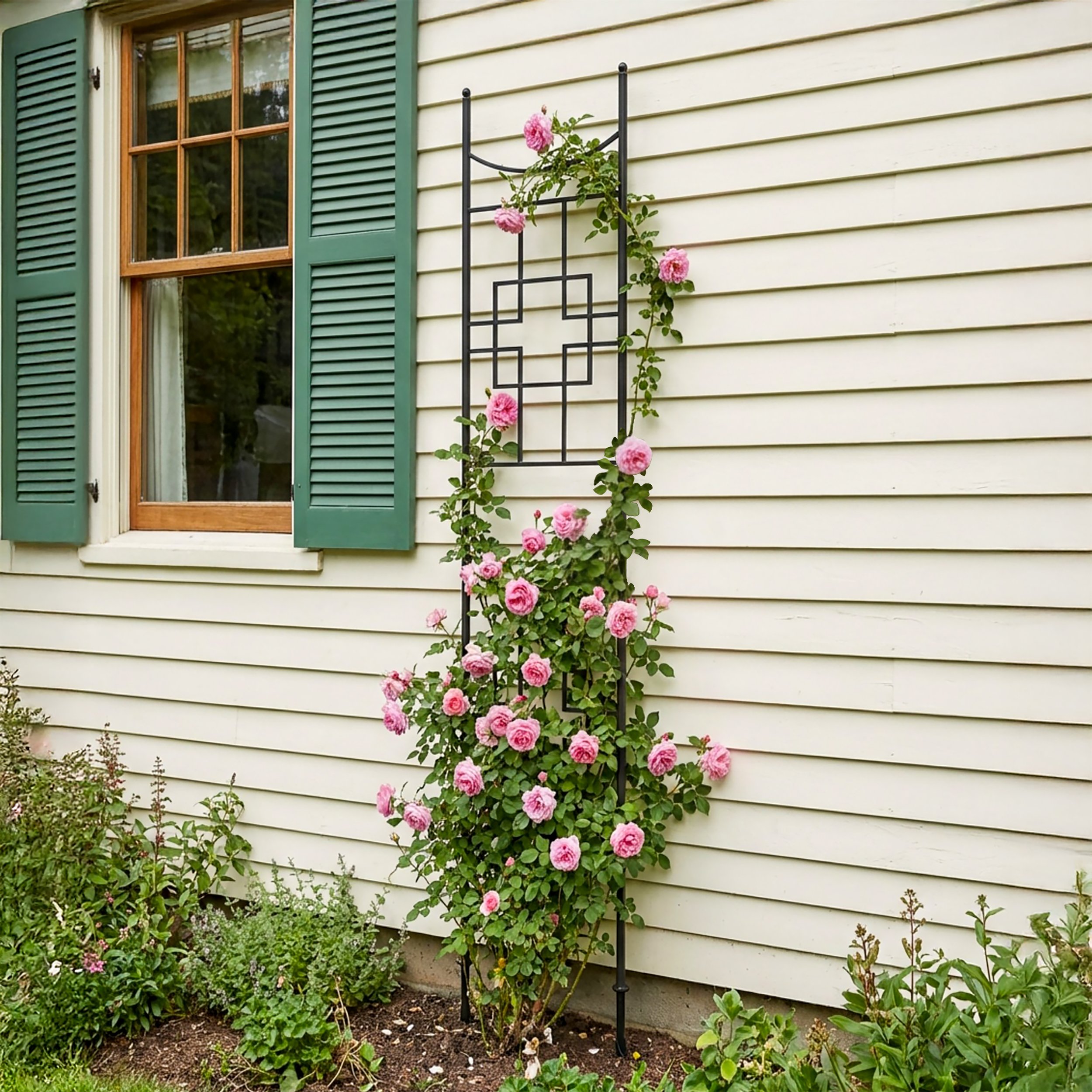 Achla Square-On-Squares Slim Trellis