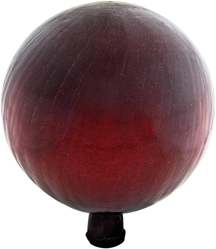 Achla 12 Inch Crackle Glass Gazing Globe